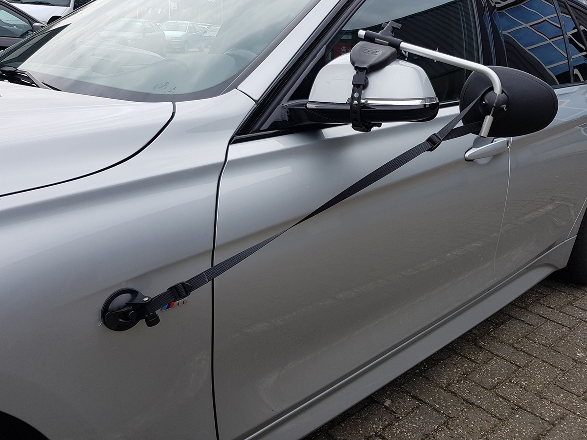 Davit spanband met zuignap
