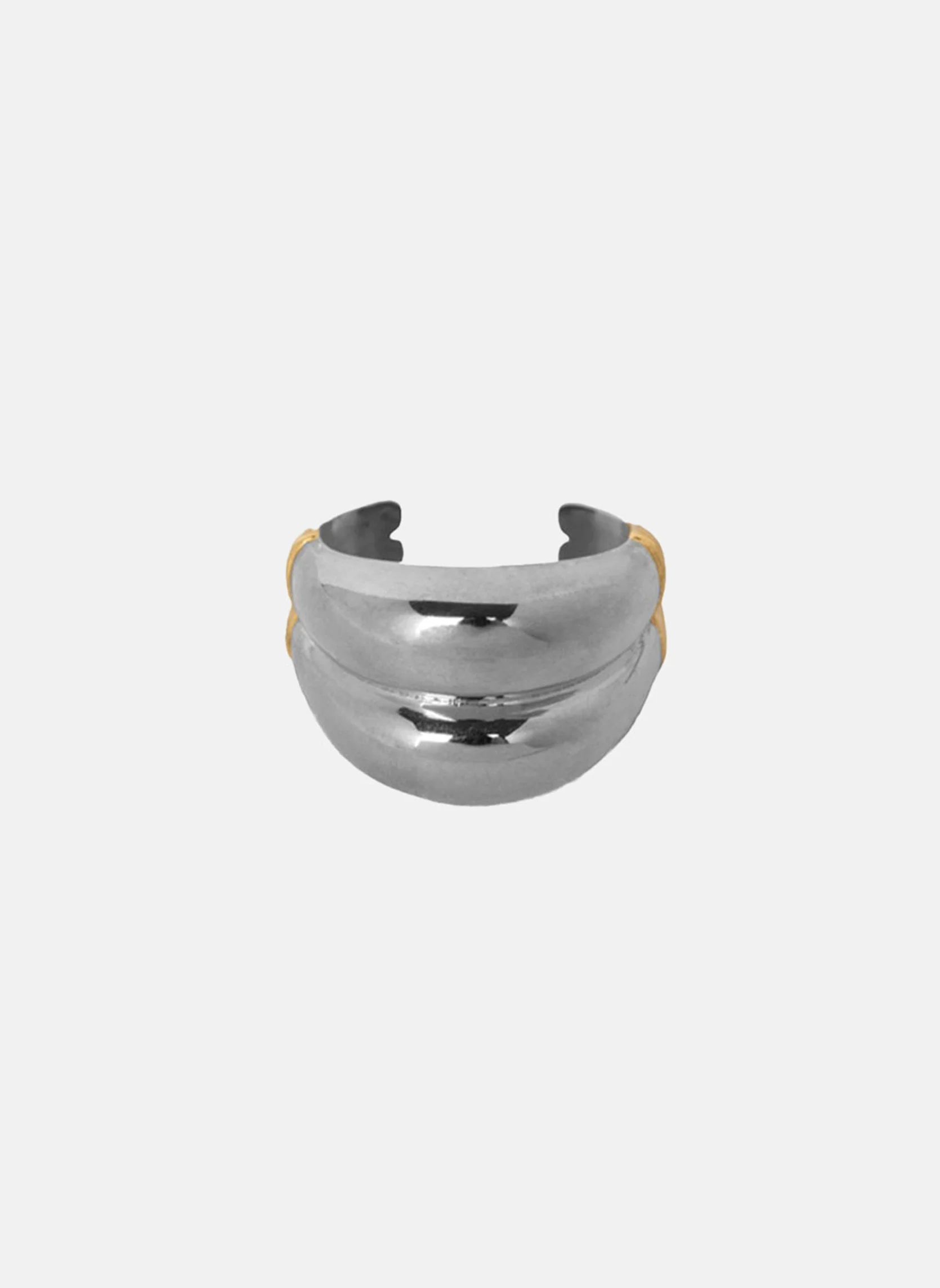 TACCA - Bague large tacca | Doré