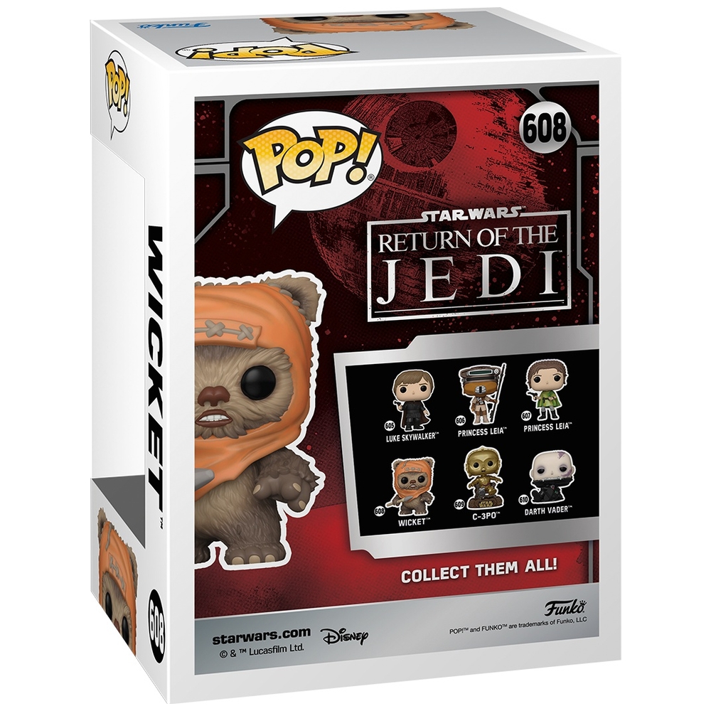 POP! Vinyl 608: Star Wars Return of the Jedi 40th - Wicket