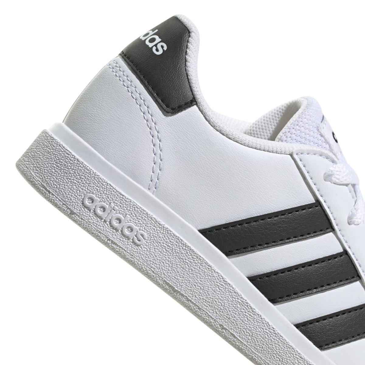 ADIDAS-Court k-jb-Baskets - Talon plat - Autre Blanc