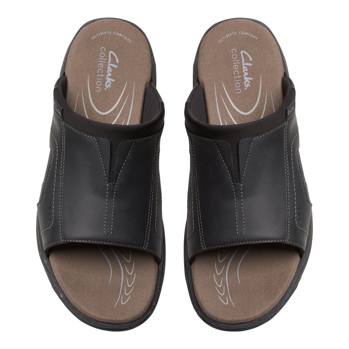 CLARKS-Walkford_b-w - Noir