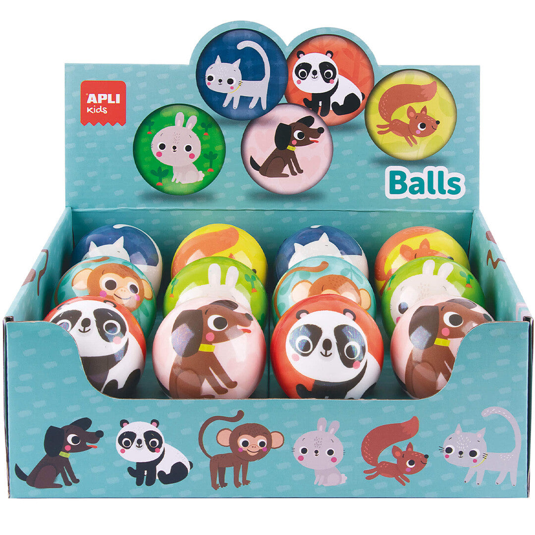Apli kids grote stuiterbal dieren - assorti