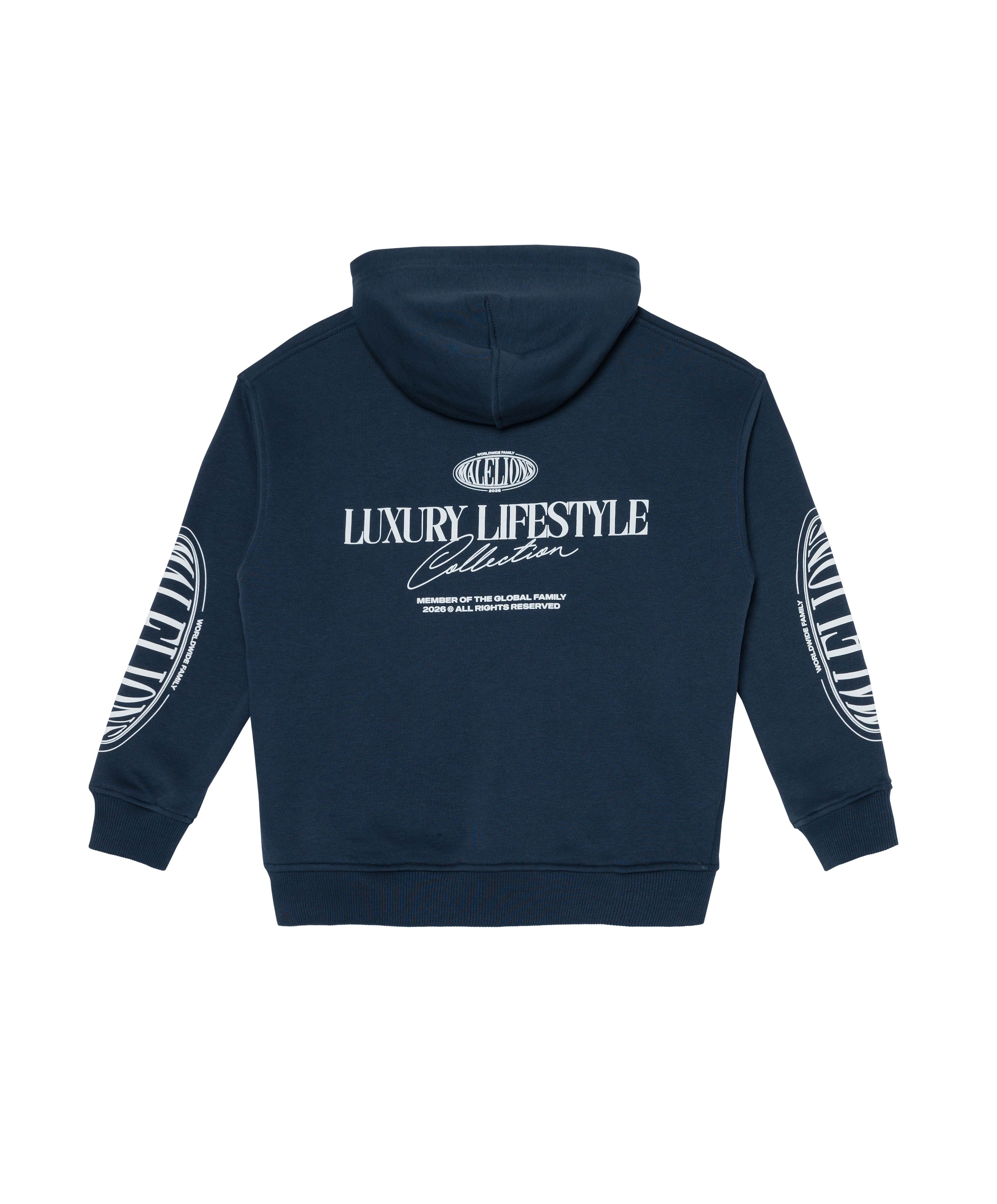 Malelions Jongens hoodie blauw