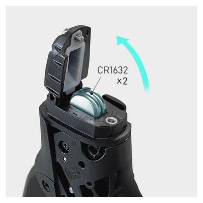 Commande Droite/Arrière Shimano 105 Di2 ST-R7170-R 2x12V Noir