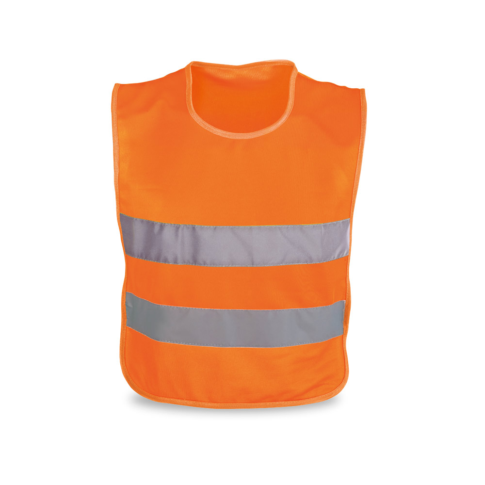 hi!dea 98501 - Gilet réfléchissant pour enfant, 100 % polyester