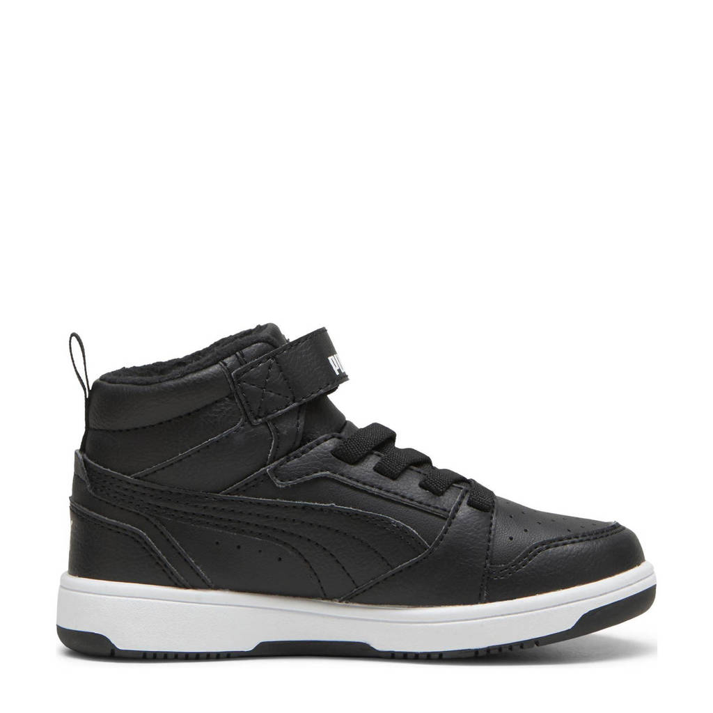 Puma Rebound v6 Mid V6 Mid sneaker zwart