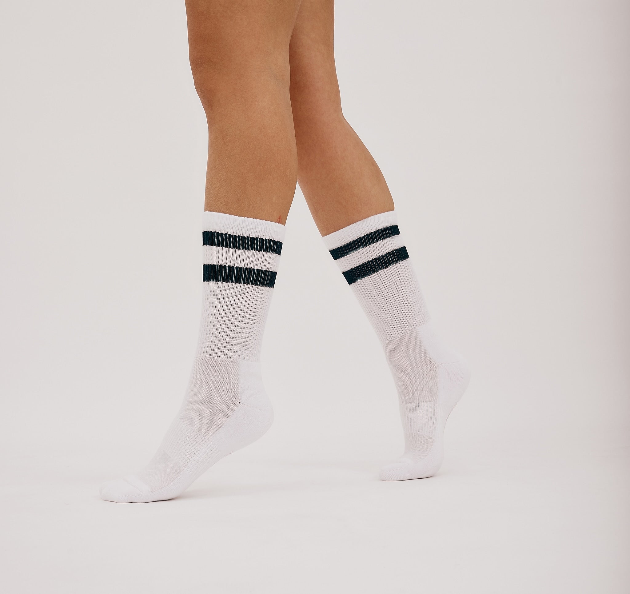 COTTON<br>Core Stripe Crew Socks 2-pack