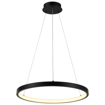 KARWEI hanglamp June 3-step dim zwart 25W Ø57,5cm