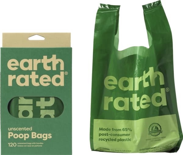 Earth Rated 120 Eco-Friendly poser med håndtag, Neutral