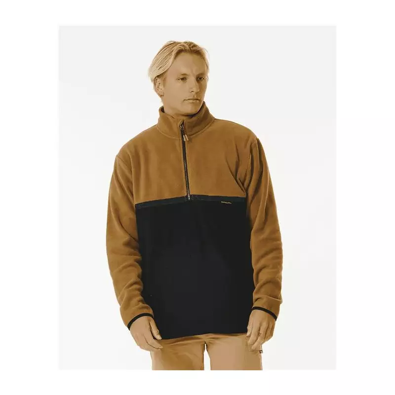 Sweat RIPCURL Journey Polar Fleece Crew Black