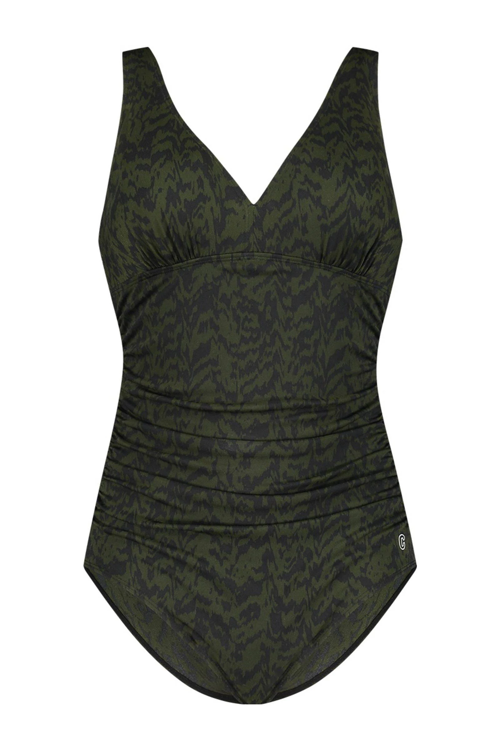 ten Cate Swim badpak donkergroen/zwart