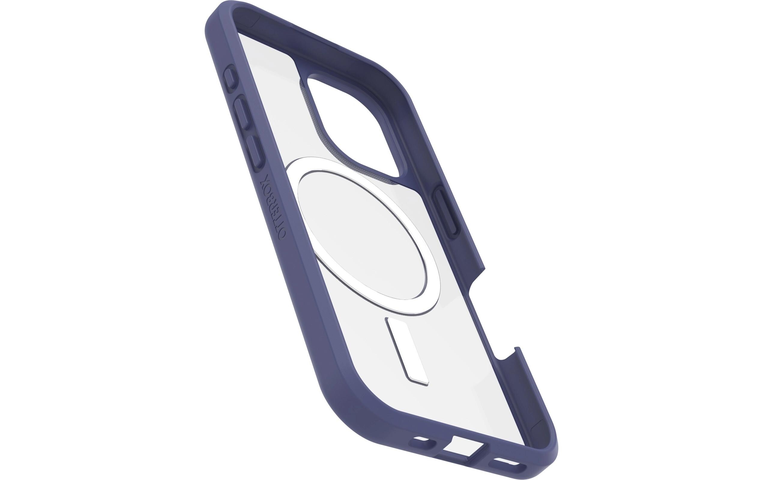 Back Cover React iPhone 16 Transparent/ViolettSchutzhülle für das Apple iPhone 16
