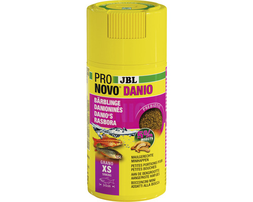 Korrelvoer JBL PRONOVO DANIO GRANO maat XS 100 ml