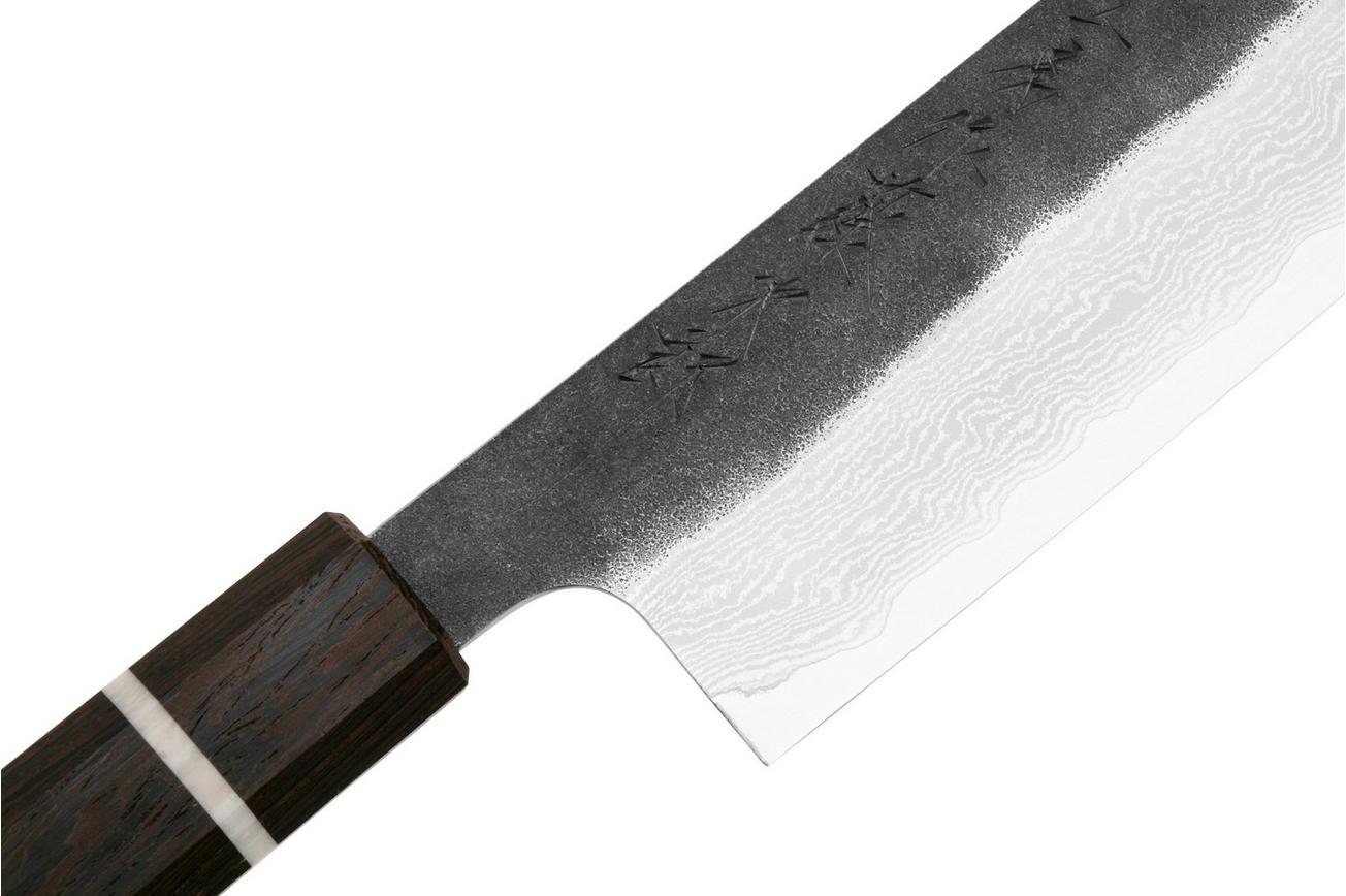 Tojiro Atelier Wenge 63 laags damast, nakiri 16,5 cm