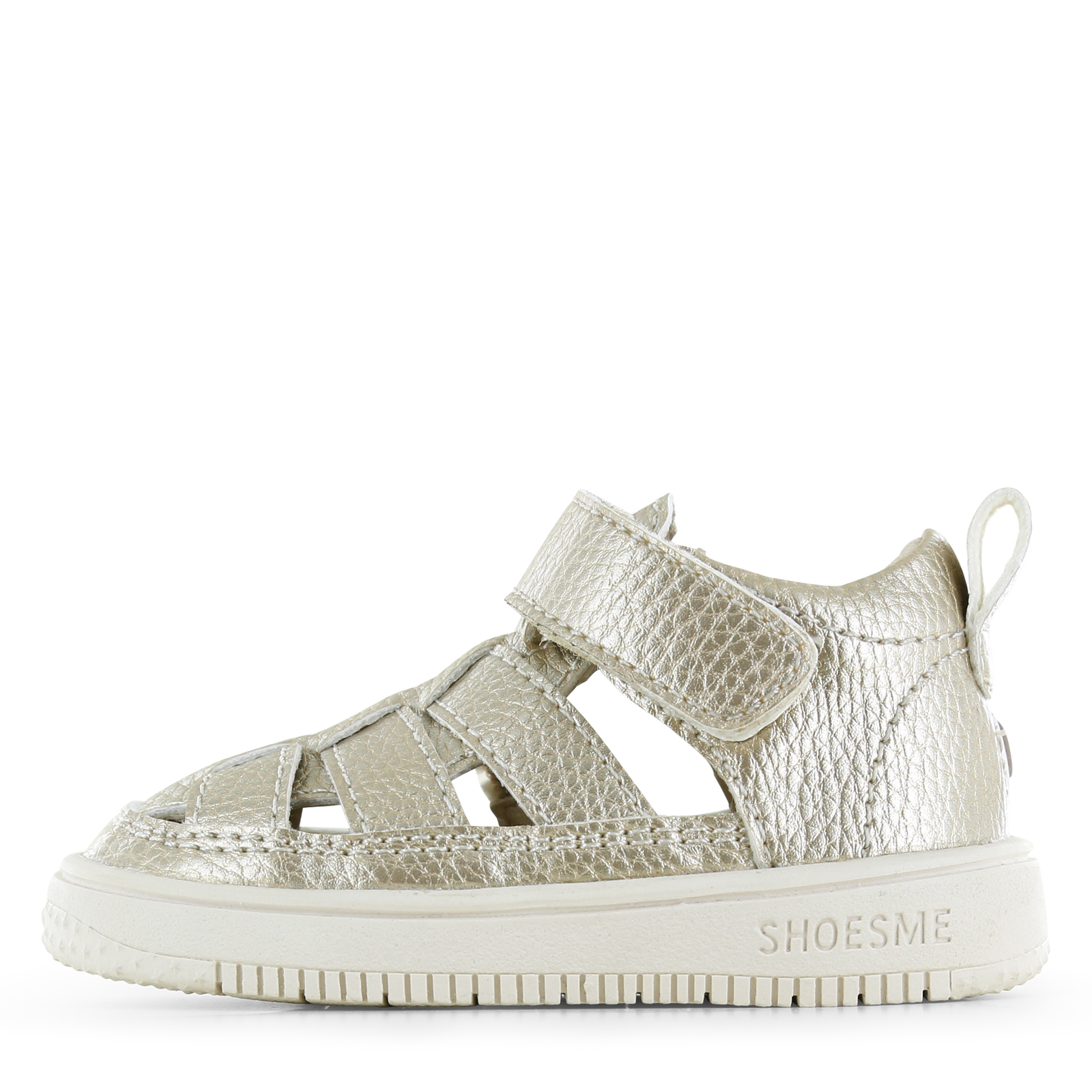 Shoesme gouden sandaaltje Metallic, Microfiber leer | Meisjes schoenen