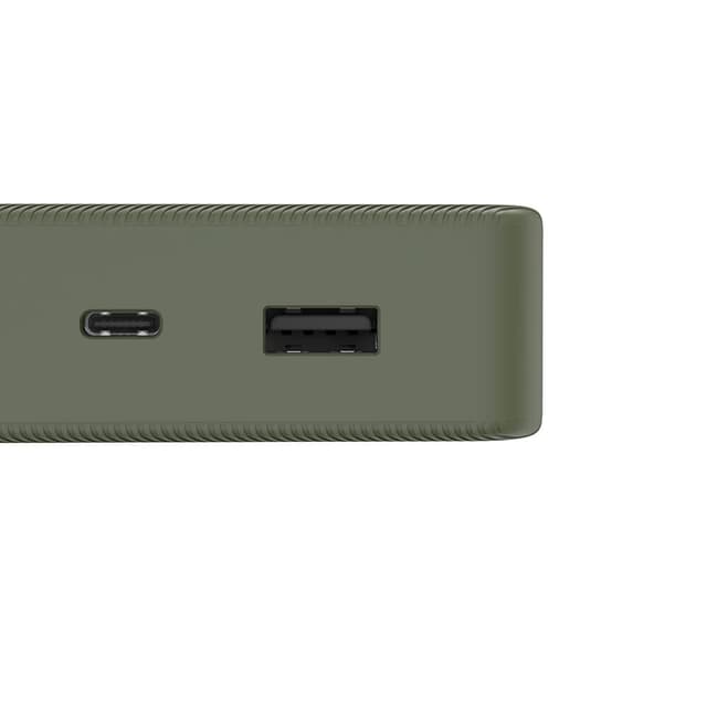 Hama Powerbank Colour 20 20000mAh USB-C+USB-A Green