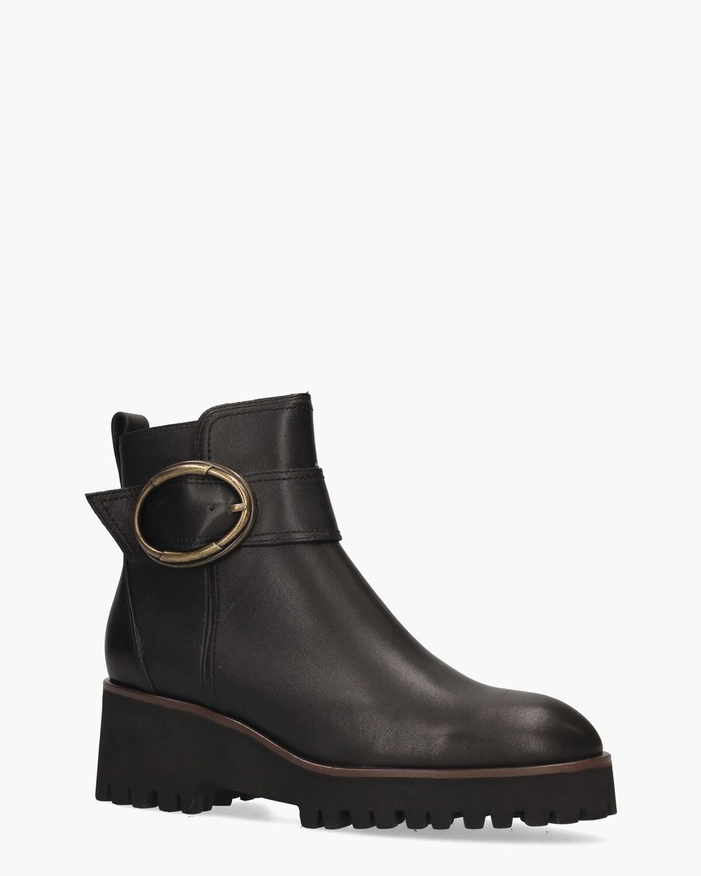 Di Lauro Palmyra Zwart Dames Enkelboots