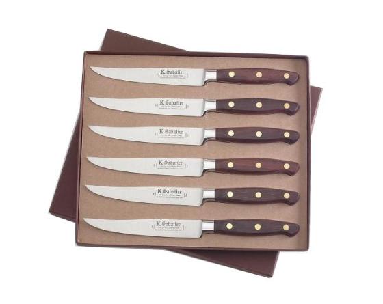 Coffret de 6 Steaks 13 cm Couteaux de cuisine professionnel