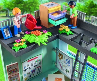 Playmobil 71327 City Life Byggesett Stor Skole