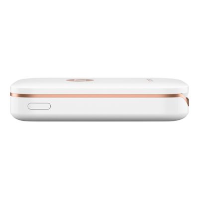 HP Sprocket Photo - imprimante - couleur - zinc - avec Papier photo HP ZINK Sticky-Backed (10 feuilles)