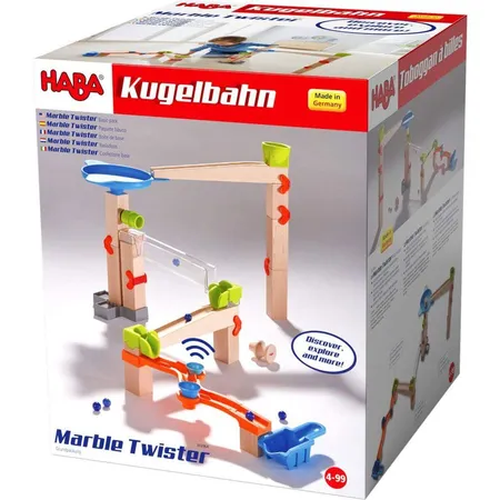 HABA 303964 Kugelbahn Grundpackung Marble Twister