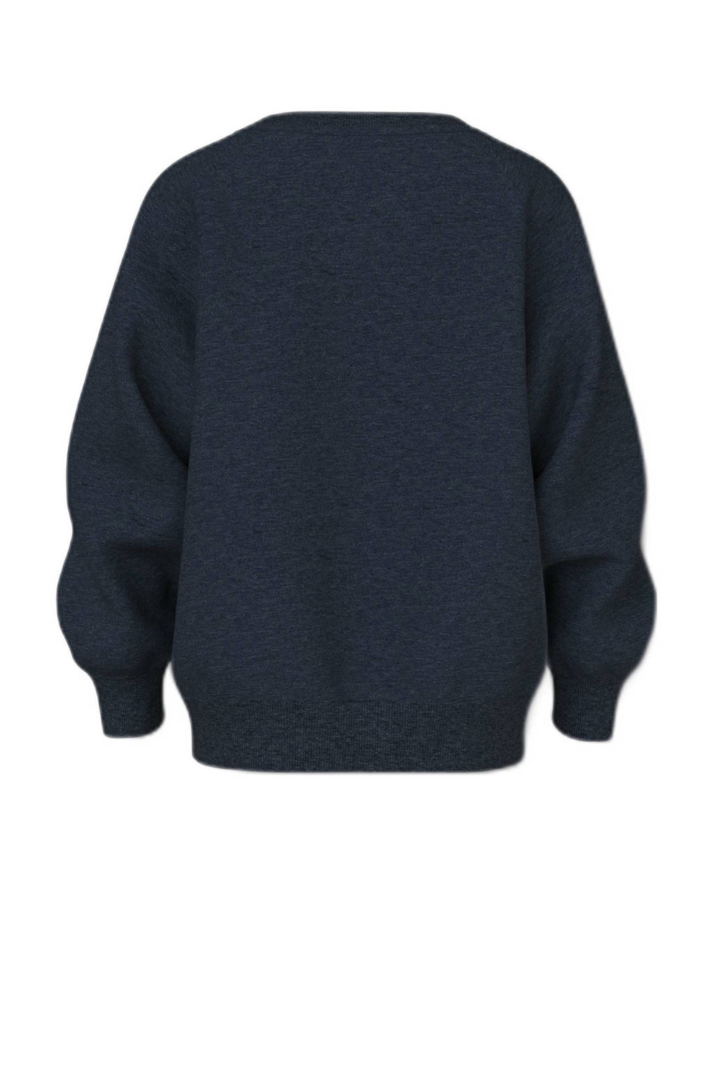 NAME IT sweater donkerblauw