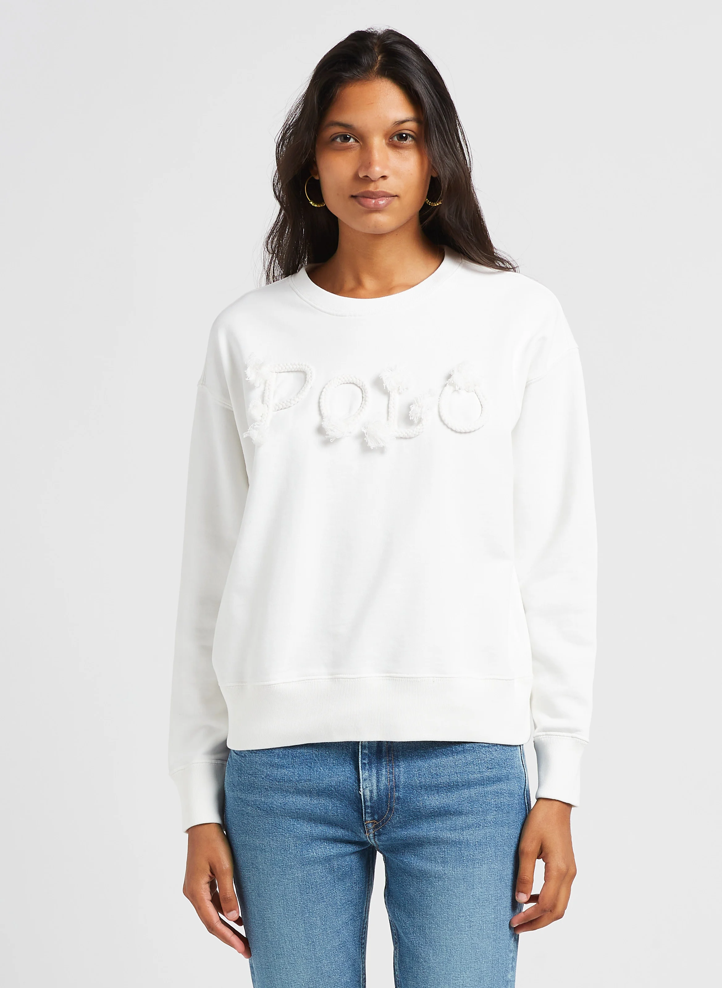 Sweat en coton | Blanc