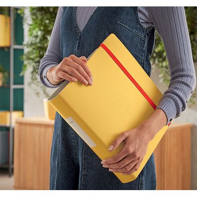 Leitz 180° Active Cozy - Classeur à levier - Dos 50 mm - A4 - jaune