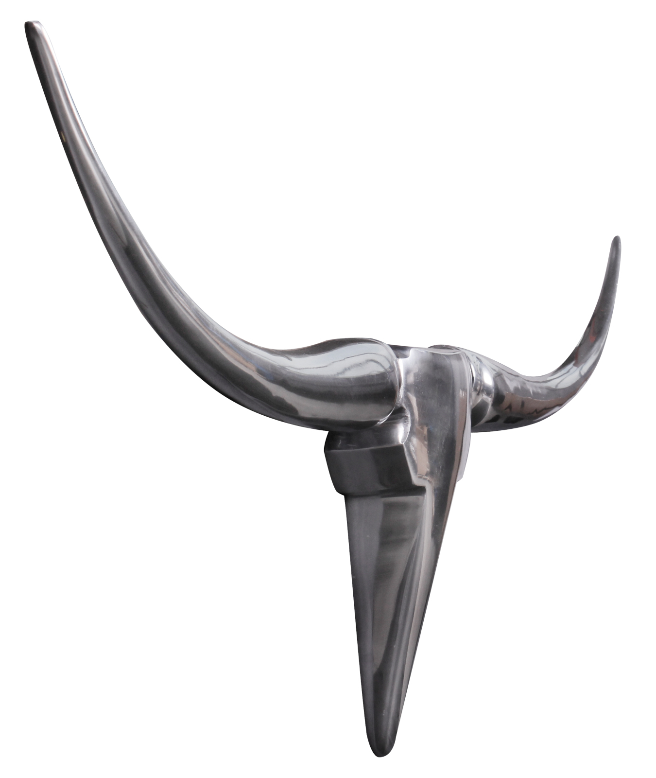 Deko-Geweih - silber - 75 cm