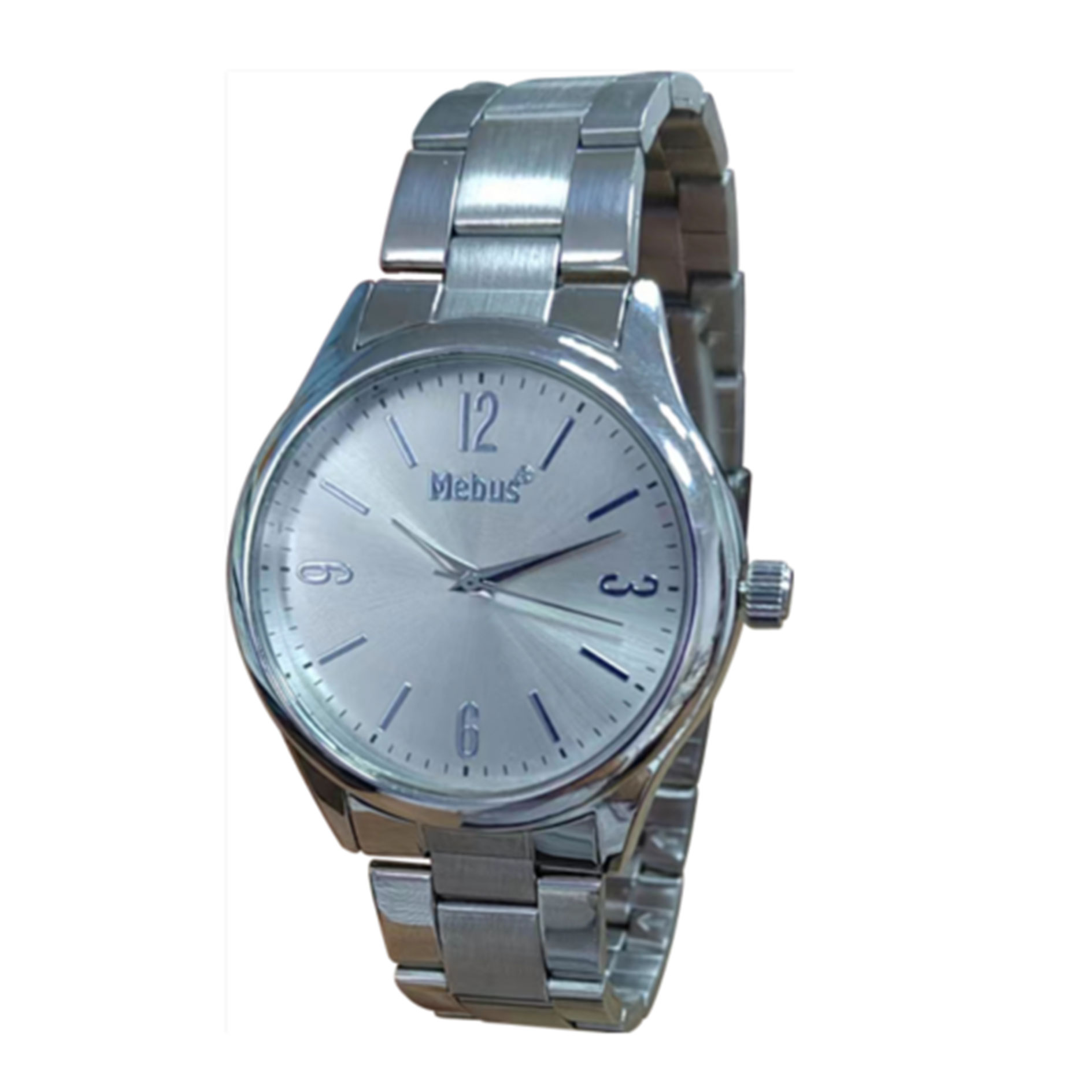 Quarz-Armbanduhr - Herren - Edelstahl - inklusive Batterie
