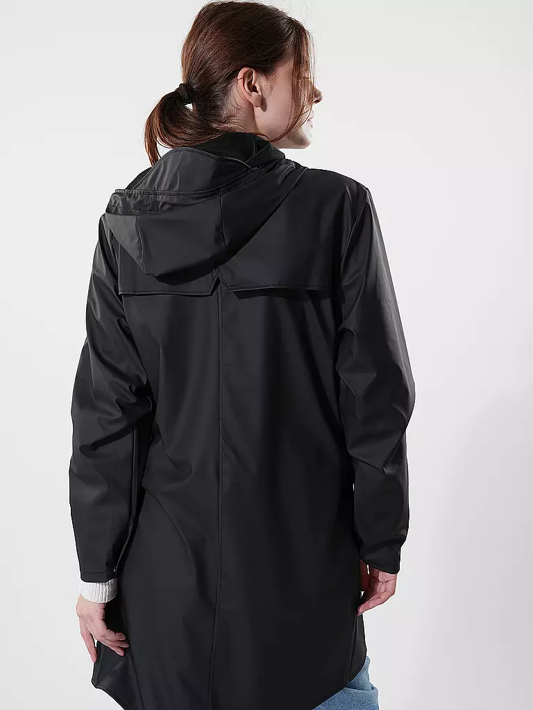 RAINS Parka - Regenjacke schwarz