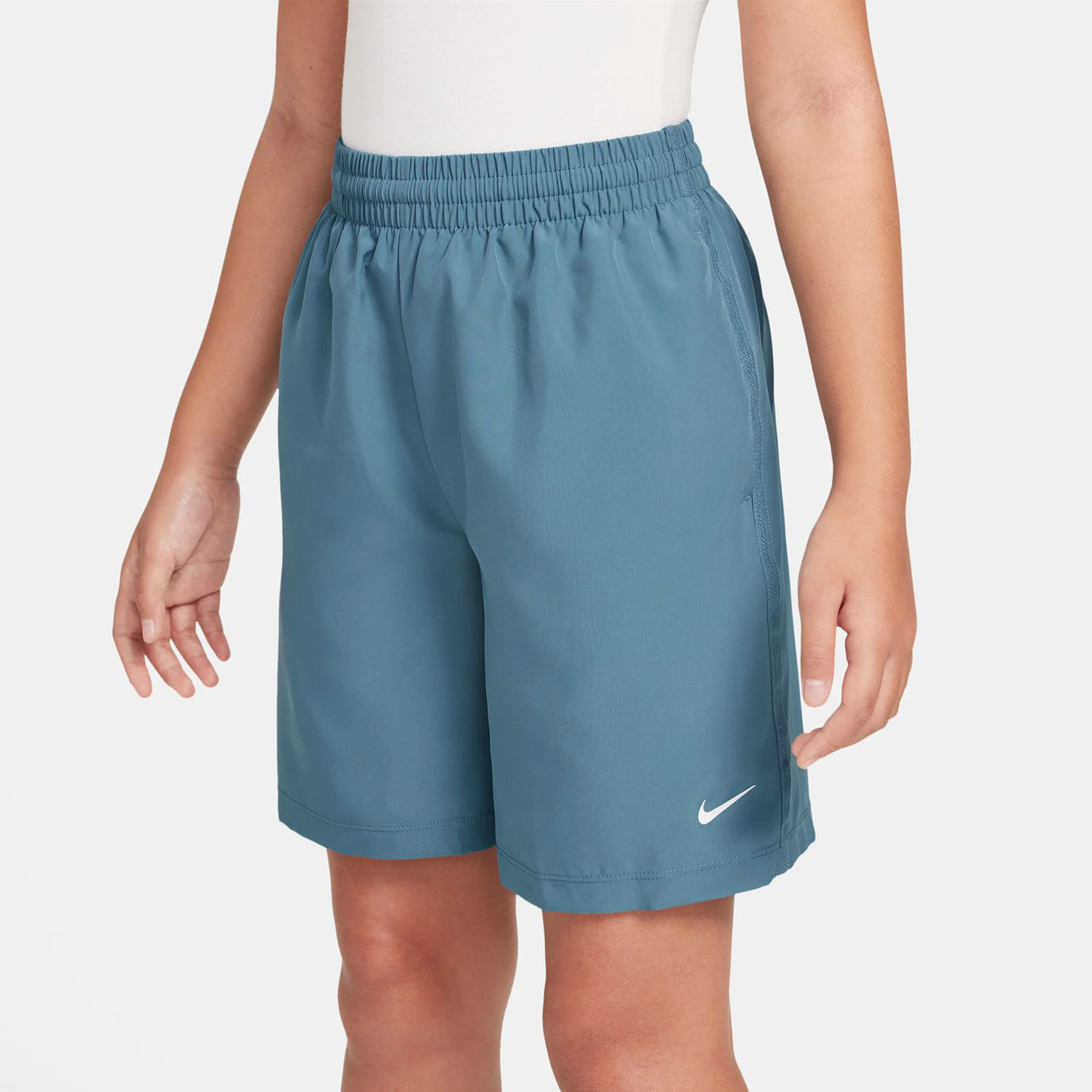 Nike Dri-FIT Multi Woven Shorts Garçons - Bleu Petrol