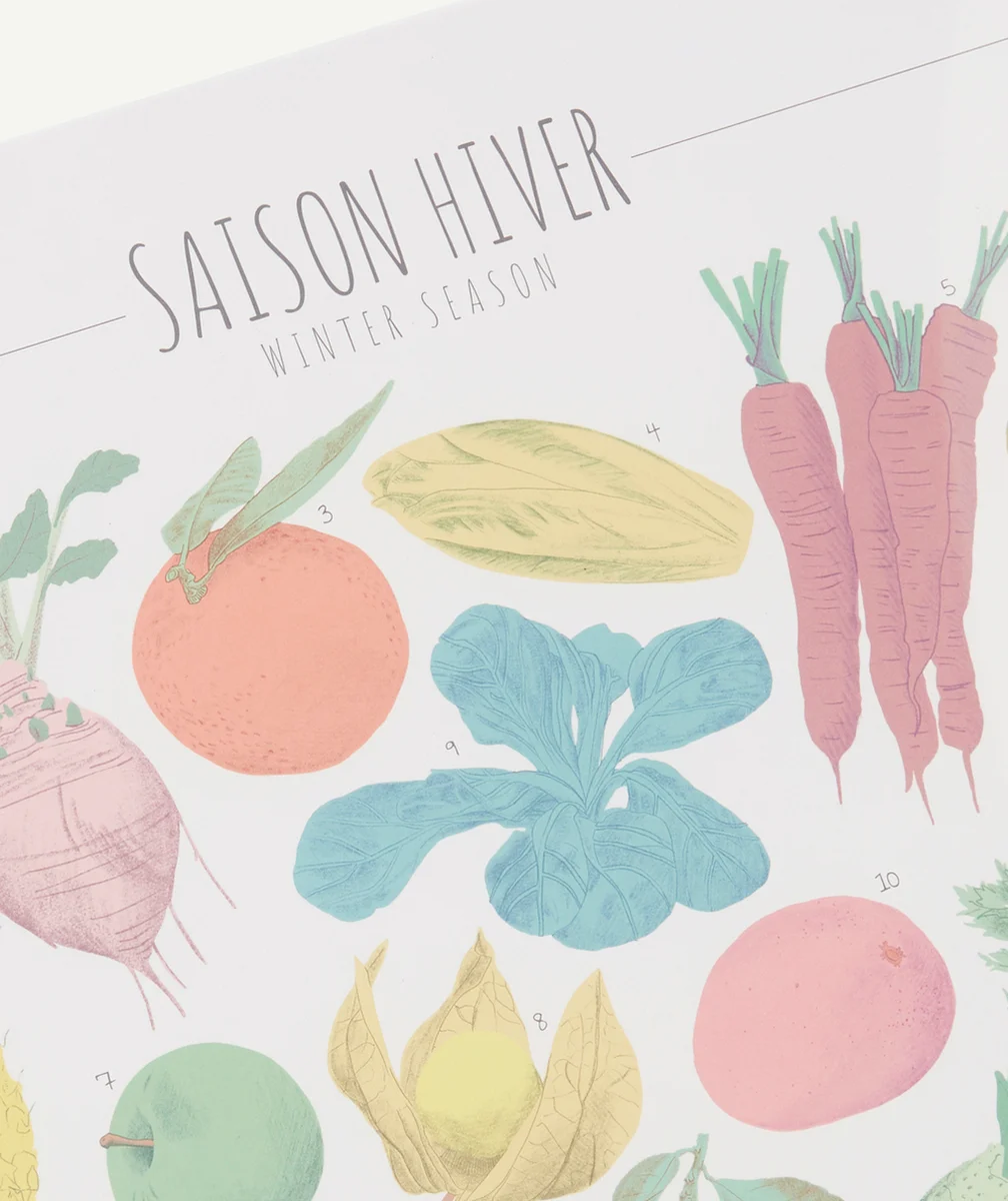 QUIQUEQUOIAFFICHE PÉDAGOGIQUE SAISON HIVER