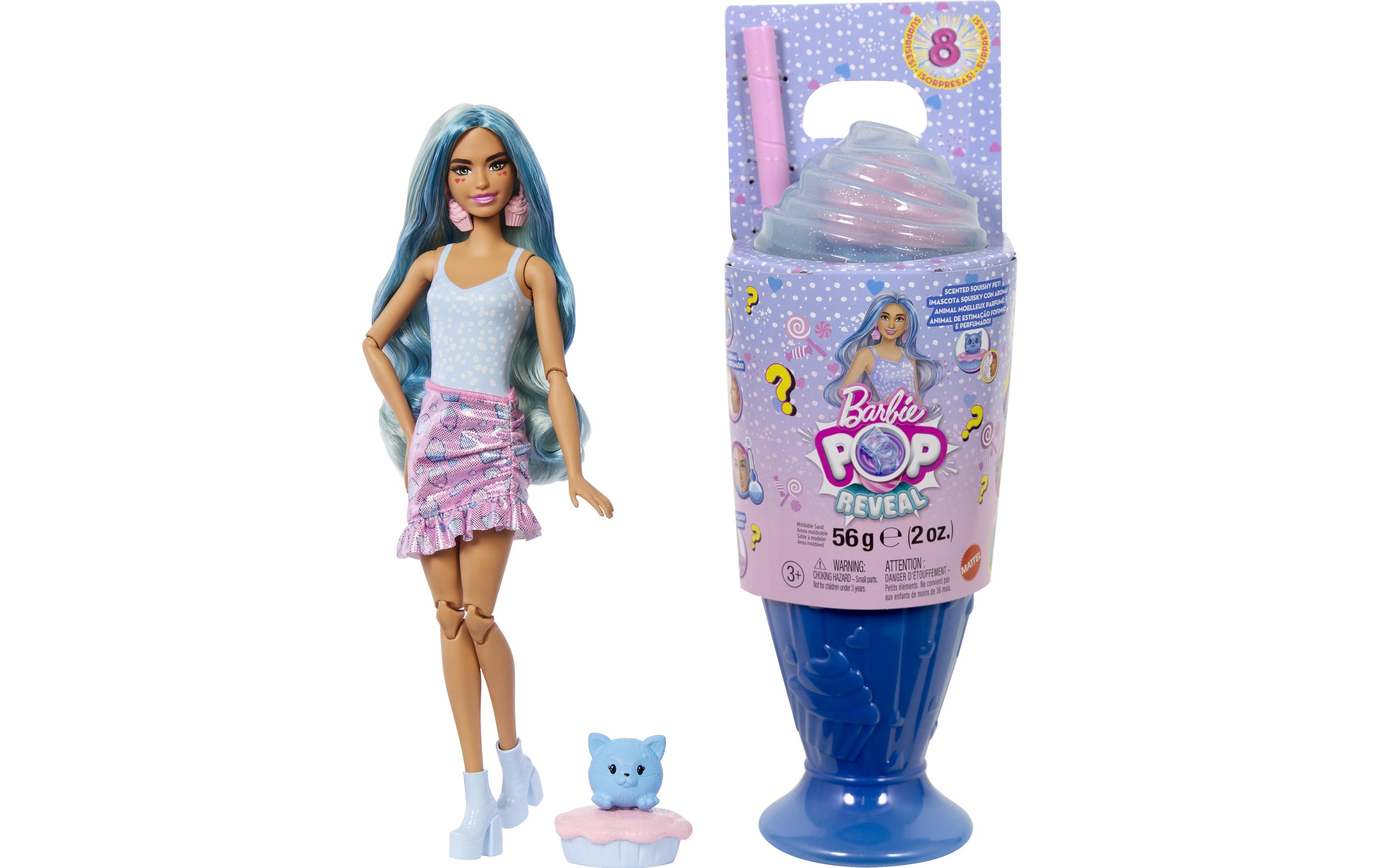 Puppe Pop! Reveal Treats Series Blue assortiertSet aus Puppe und Zubehör