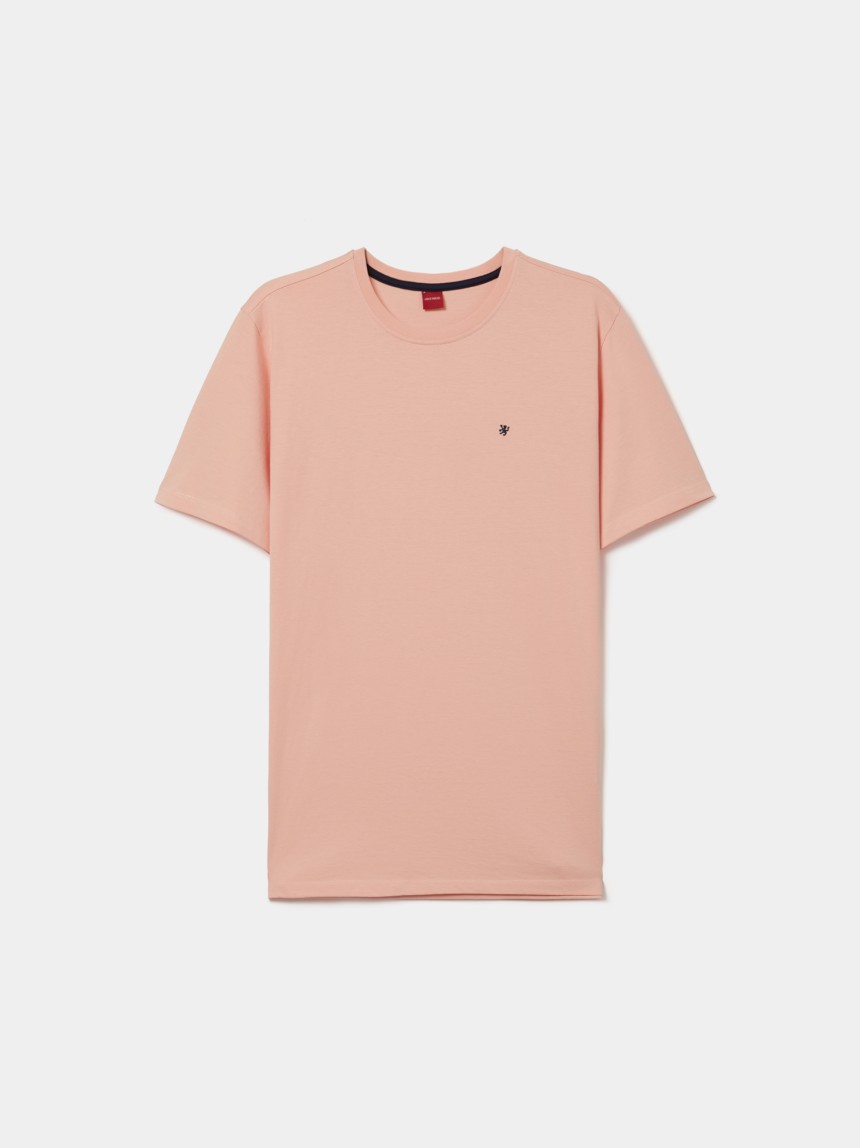 T-shirt de manga curta em algodão