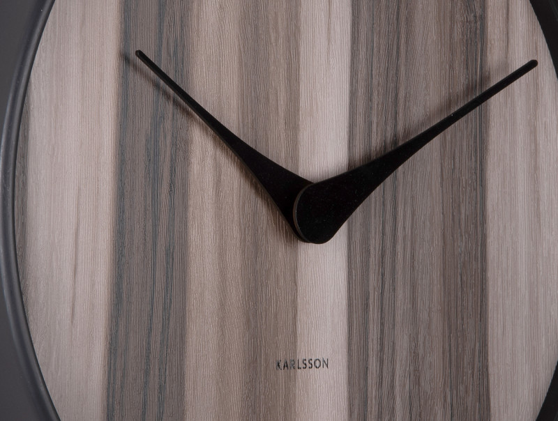 Wall Clock Wood Melange KA5929DW Dark wood