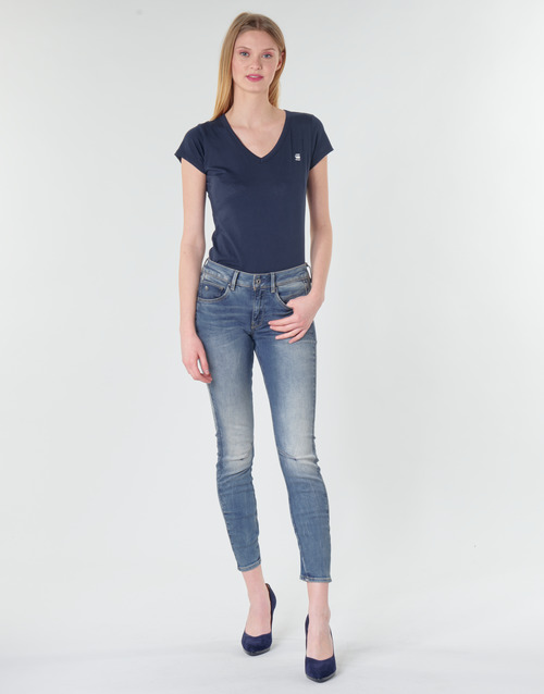 G-Star Raw - ARC 3D MID SKINNY WMN - Bleu