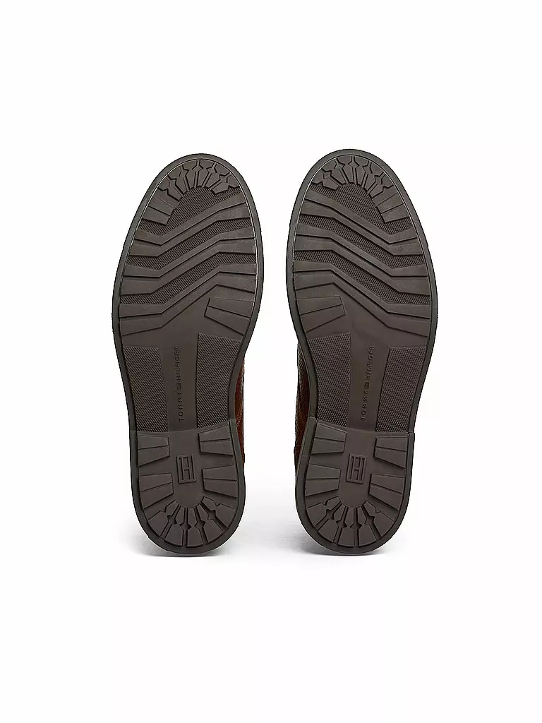 TOMMY HILFIGER Schnürboots braun