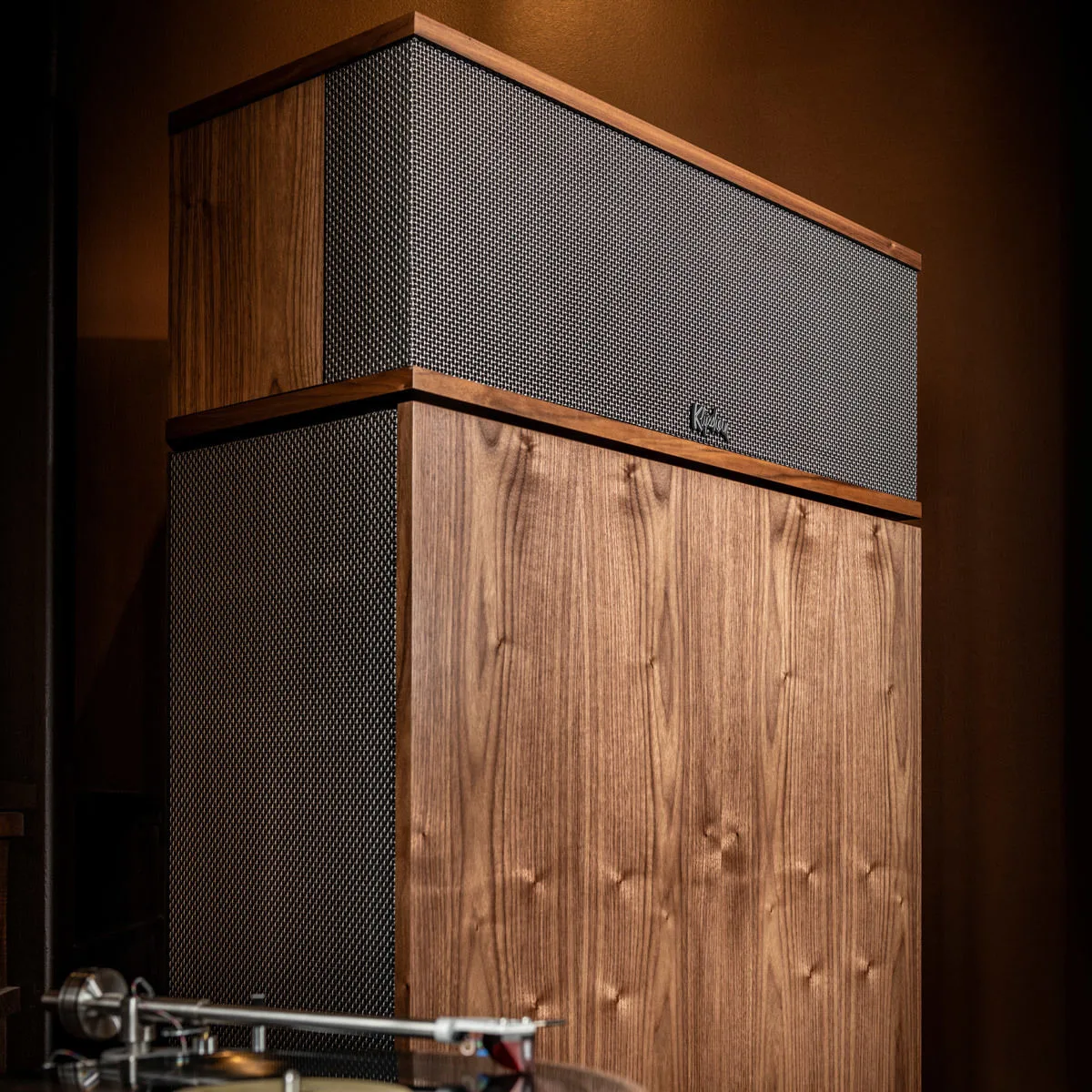 Klipsch KlipscHorn AK6 Noyer (la paire) Enceintes colonne