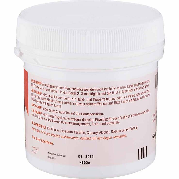 Zactoline Creme, 600 ml