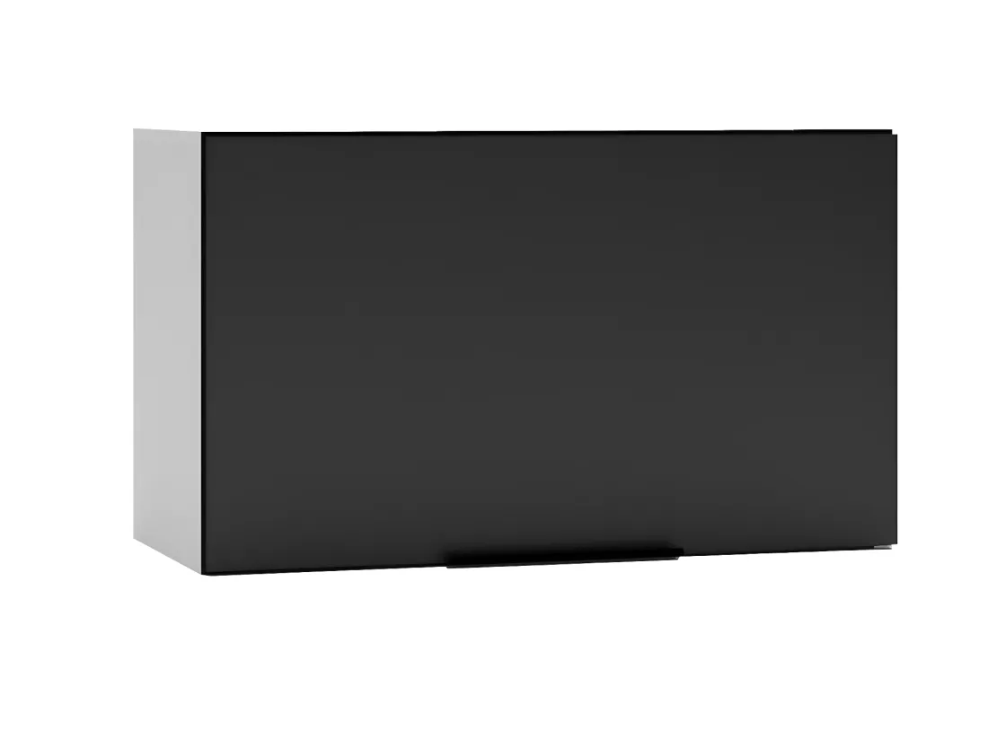 Cuisine complète Mona 8 éléments couleur noir avec plan de travail inclus - Longueur 180/240 cm