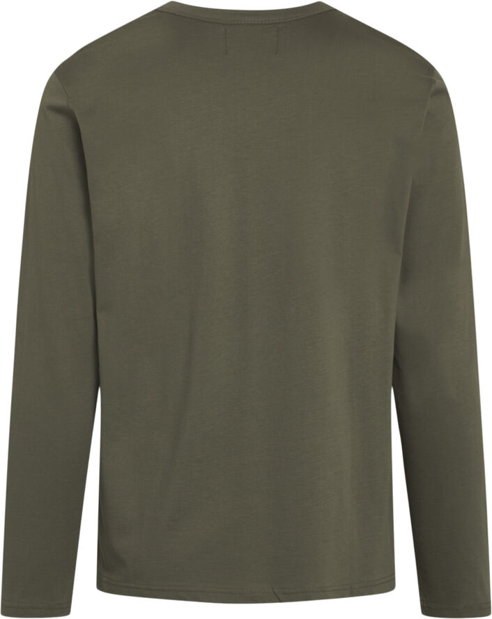 Mads Nørgaard - Copenhagen Organic Thor Tee LS Grøn