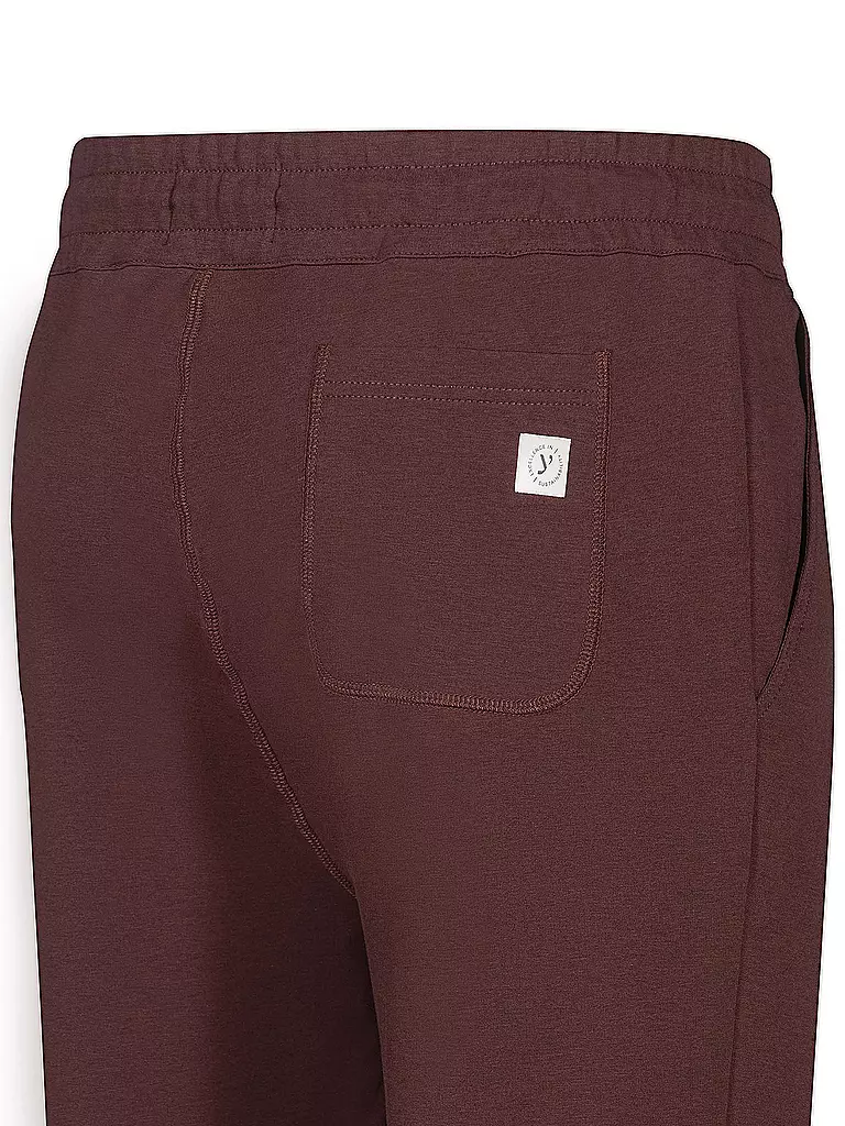 MEY Loungewear Jogginghosen FELPA STRETCH mokka beans braun