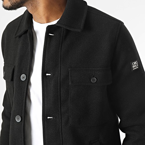 Surchemise Slim Noir