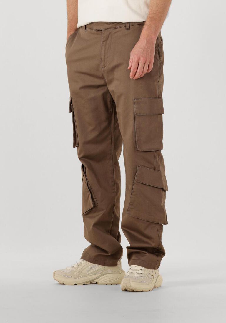 bruine represent cargobroeken cargo pant