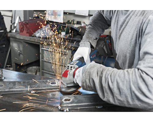 Bosch Professional GWX 18V-10 accu haakse slijper met X-LOCK, zonder accu en lader