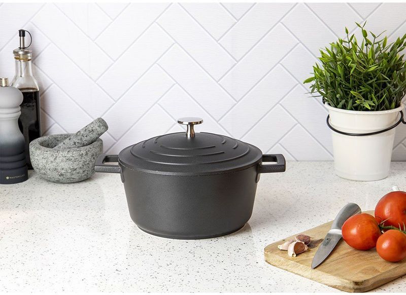 Braadpan 20cm, 2.5Liter - Gietaluminium - MasterClass