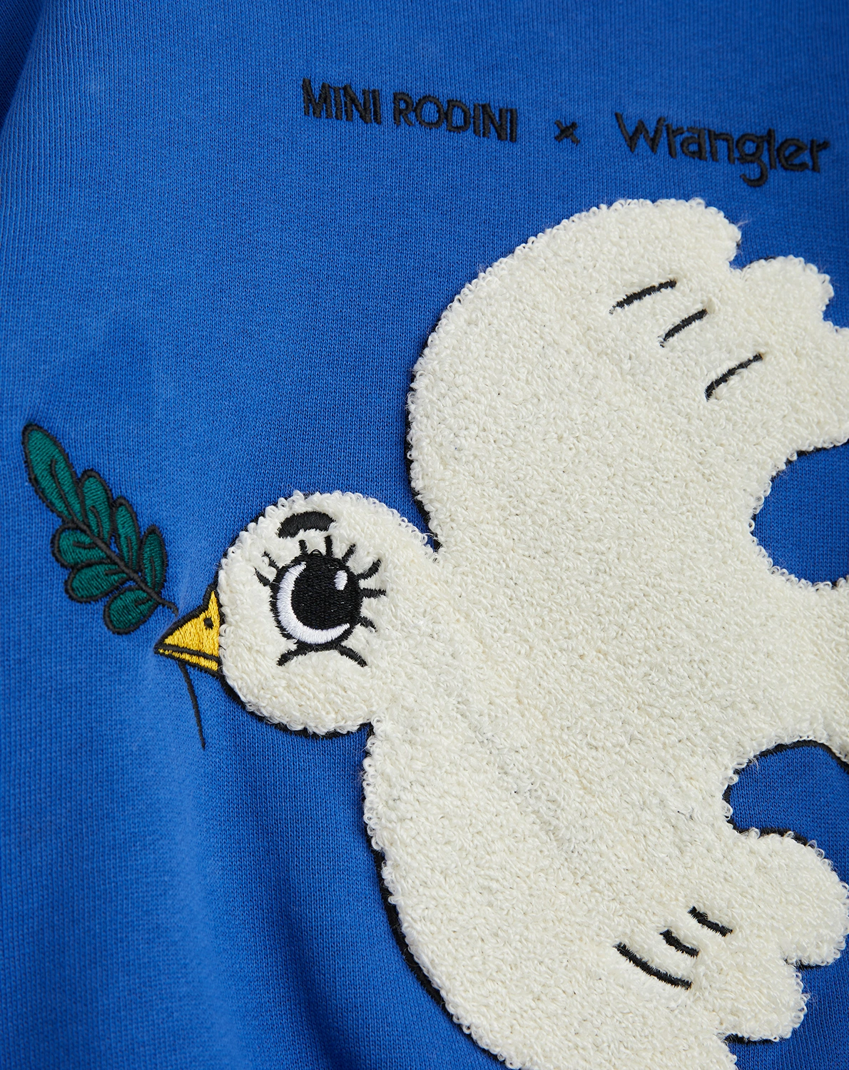 Sweatshirt PEACE DOVE in blue