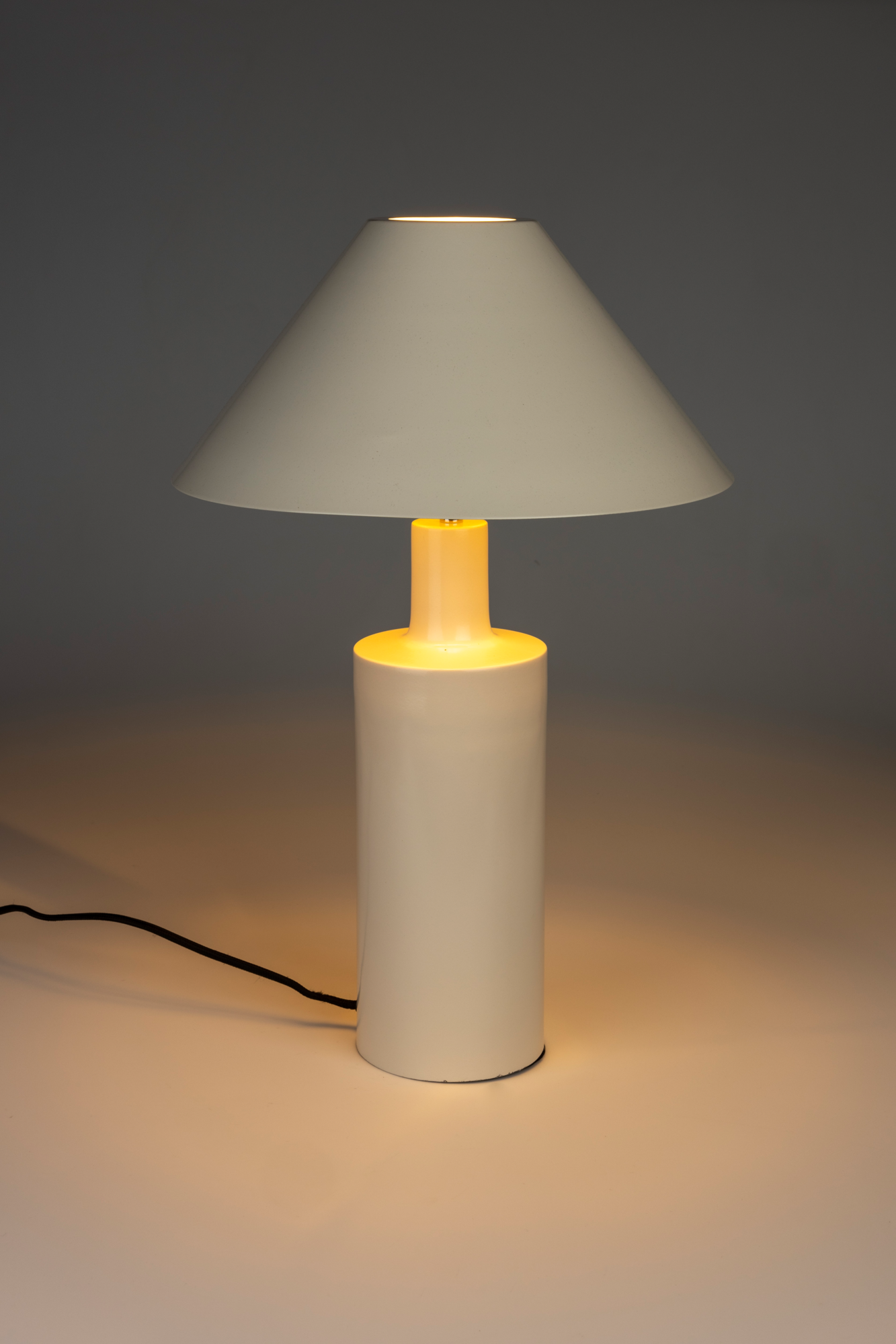 TABLE LAMP WONDERS SHINY BEIGE