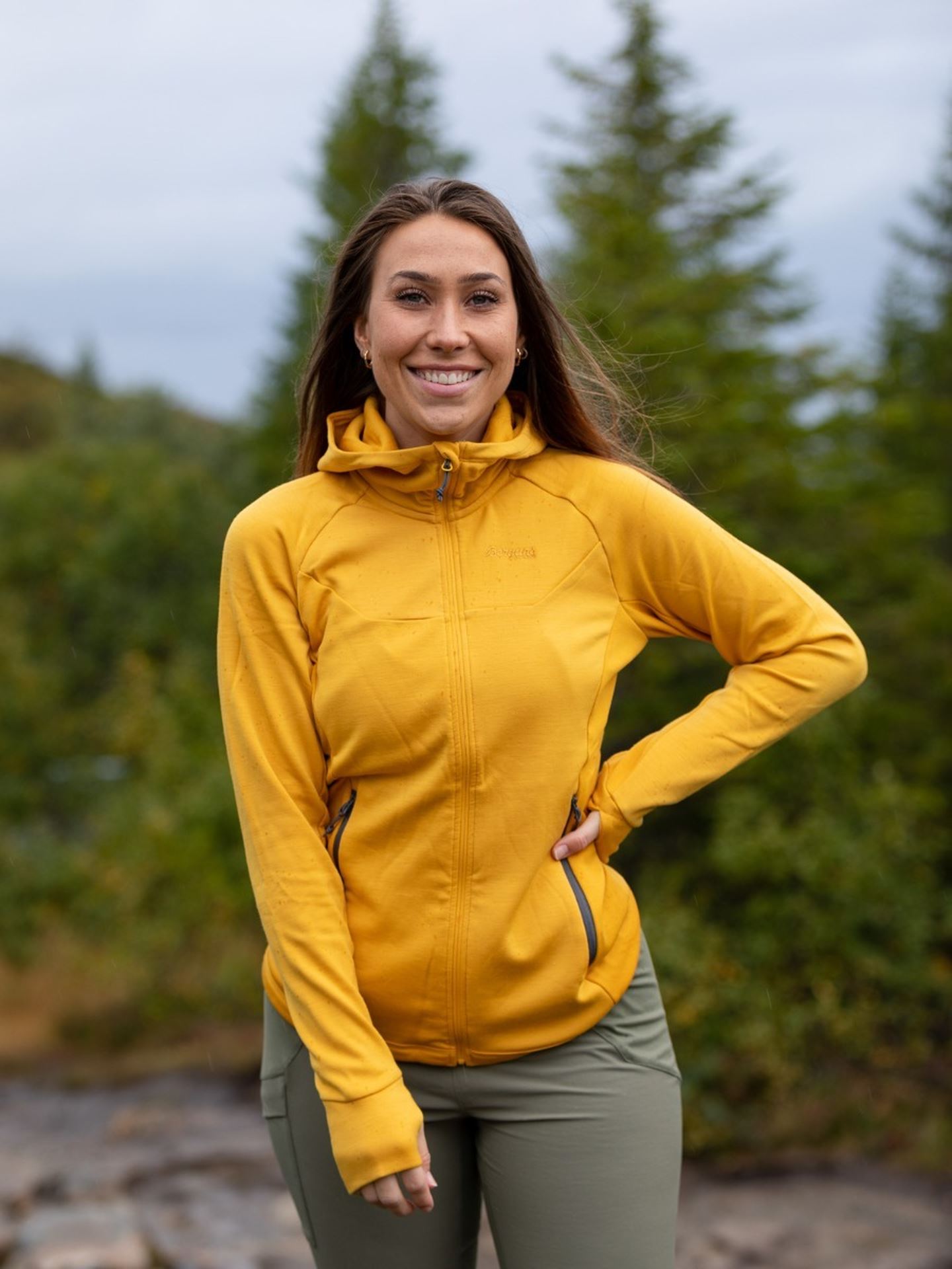 Cecilie Wool Hood Jacket